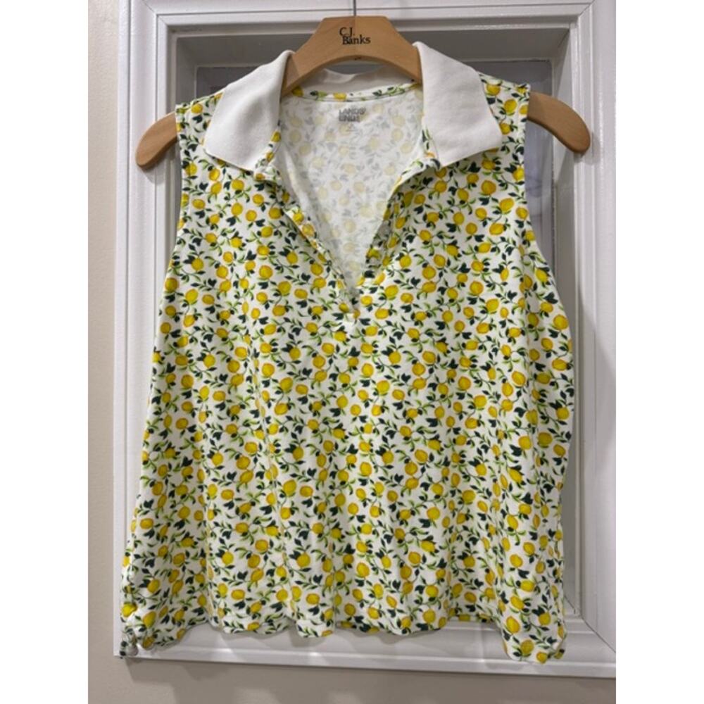 Lands End Sleeveless Shirt